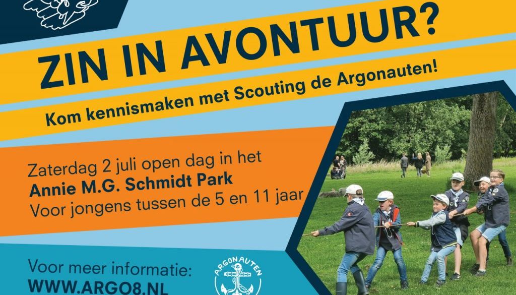 Advertentie Scouting de Argonauten