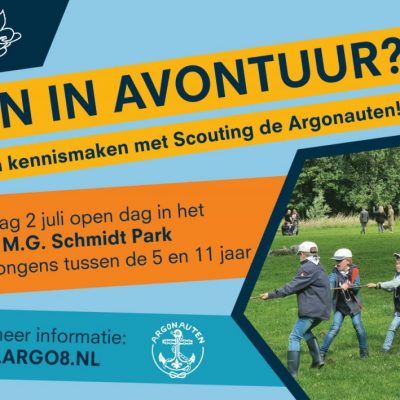 Advertentie Scouting de Argonauten